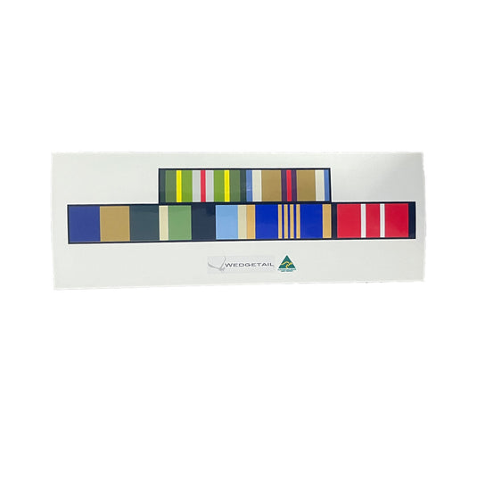 Custom Ribbon Bar Patch Sticker 1 Ribbon to 8 Ribbon - Cadetshop
