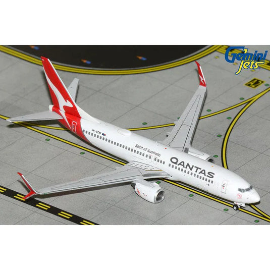 QANTAS AB737-800S VH-VZW Die Cast Model 1:400