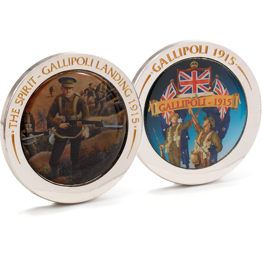 Australia & New Zealand Gallipoli Landing Medallion - Cadetshop