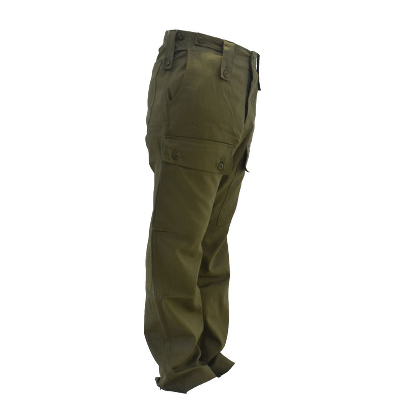 Load image into Gallery viewer, HUSS Combat Military Style Trousers Jungle Greens Olive - Cadetshop
