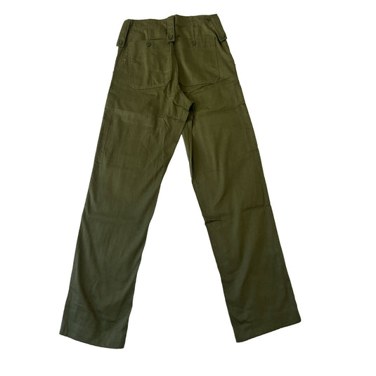 HUSS Combat Military Style Trousers Jungle Greens Olive - Cadetshop