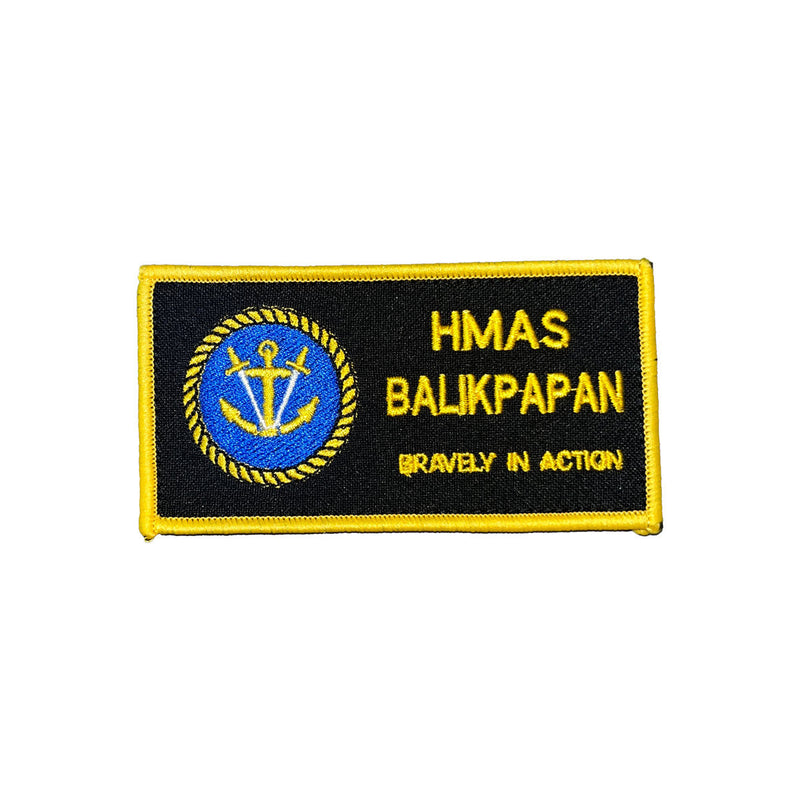 Load image into Gallery viewer, HMAS Balikpapan Patch Navy - Cadetshop
