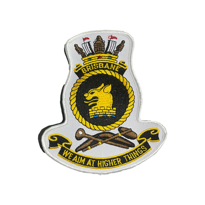 HMAS Brisbane Ships Crest Patch Navy