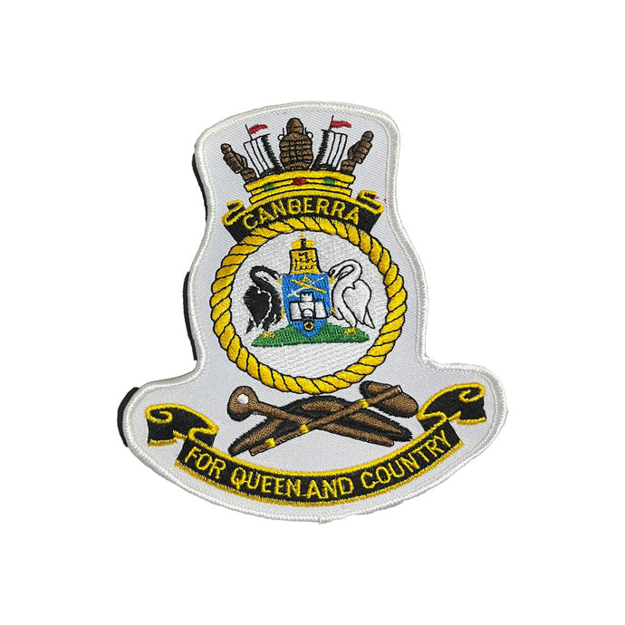 HMAS Canberra Ships Crest Patch Navy