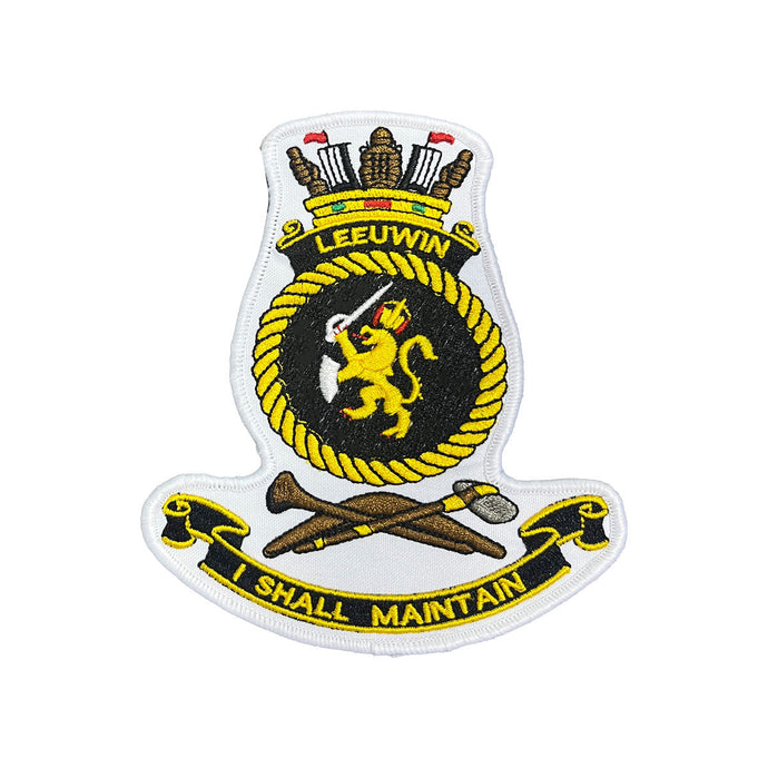 HMAS Leeuwin Ships Crest Patch Navy