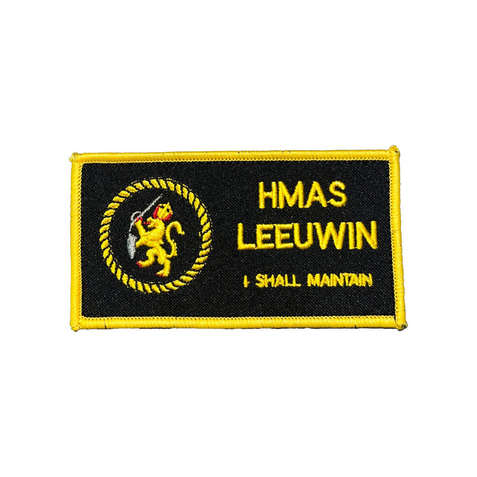 HMAS Leeuwin Uniform Patch Navy