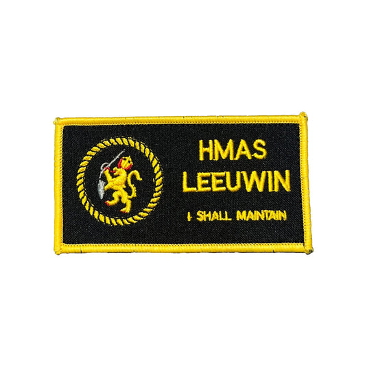 HMAS Leeuwin Uniform Patch Navy