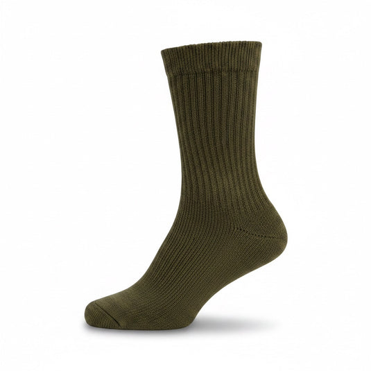 Army Sock Khaki Wool Blend