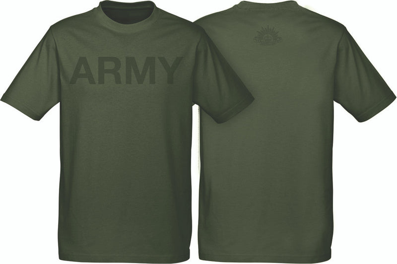 Load image into Gallery viewer, Army Cotton T-Shirt Army Green - Cadetshop
