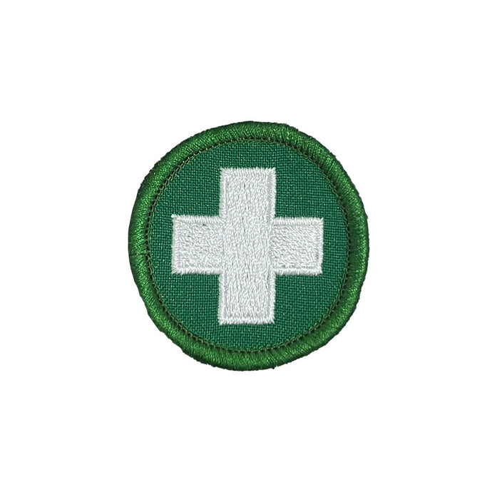 Medic Service Patch White on Green - Cadetshop