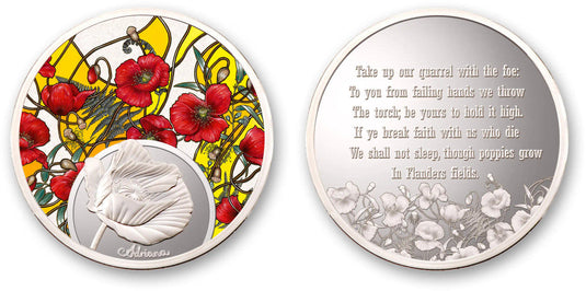 Poppy Mpressions Brothers In Arms Limited Edition Medallion - Cadetshop