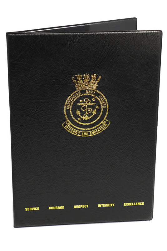 Certificate Folder Australian Navy Cadets