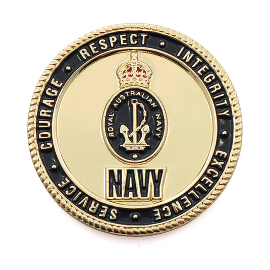 Royal Australian Navy Medallion Coin CIIIR