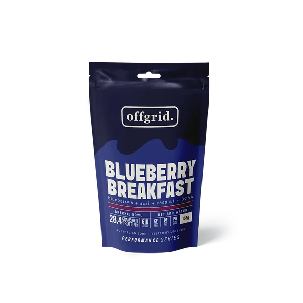 Load image into Gallery viewer, Rations Meal Ready to Eat Single Serve MRE Offgrid Performance Series Breakfast Bowl Cherry Acai
