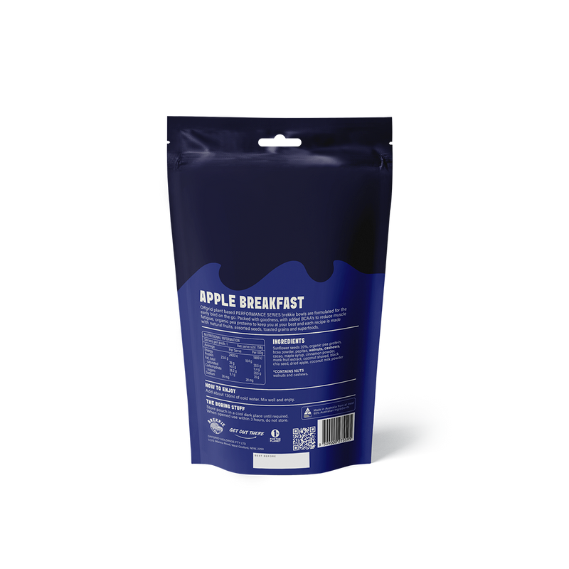 Load image into Gallery viewer, Rations Meal Ready to Eat Single Serve MRE Offgrid Performance Series Breakfast Bowl Apple Coconut
