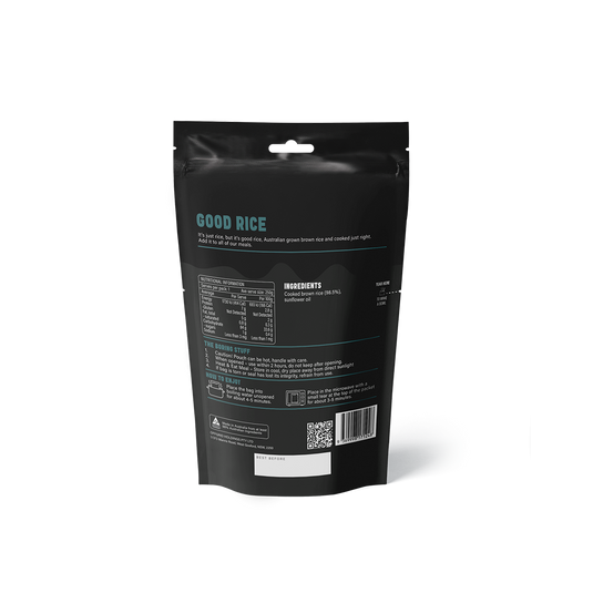 Rations Meal Ready to Eat Single Serve MRE Offgrid Good Rice