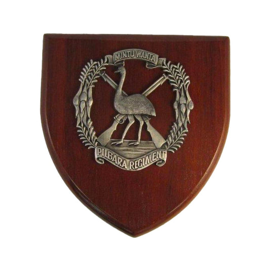 Presentation Plaque Pilbara Regiment Large