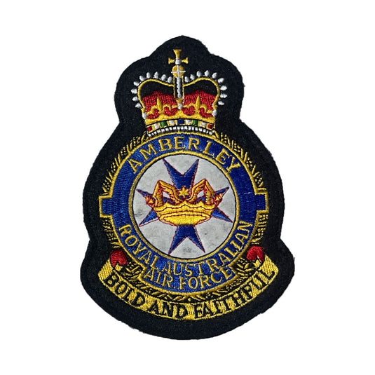 RAAF Amberley Base Crest Patch Air Force