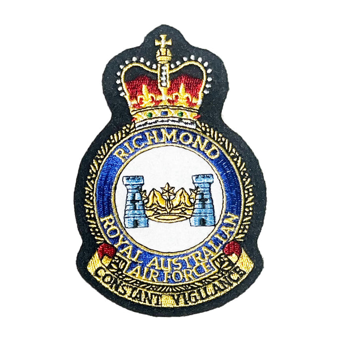 RAAF Richmond Base Crest Patch Air Force