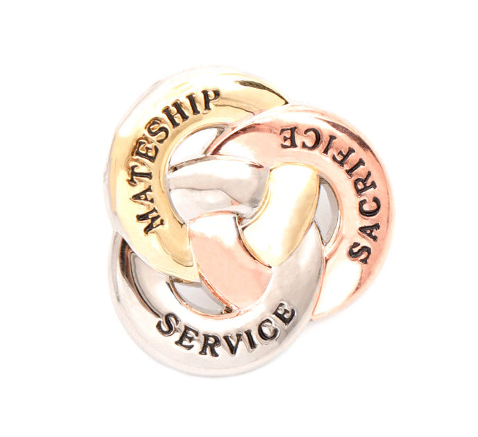 Rings of Mateship Limited Edition Lapel Pin - Cadetshop