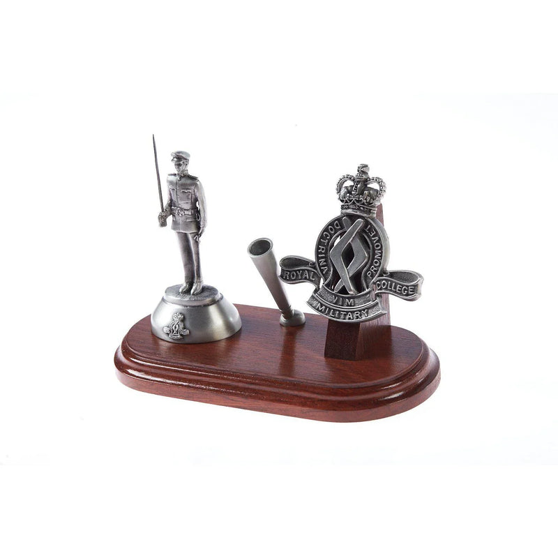 Load image into Gallery viewer, Desk Set Pewter Royal Military College Duntroon RMC Desk Set
