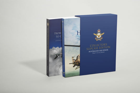AUSTRALIAN AIR POWER – COLLECTOR’S SLIPCASE EDITION: The F-111 & Huey