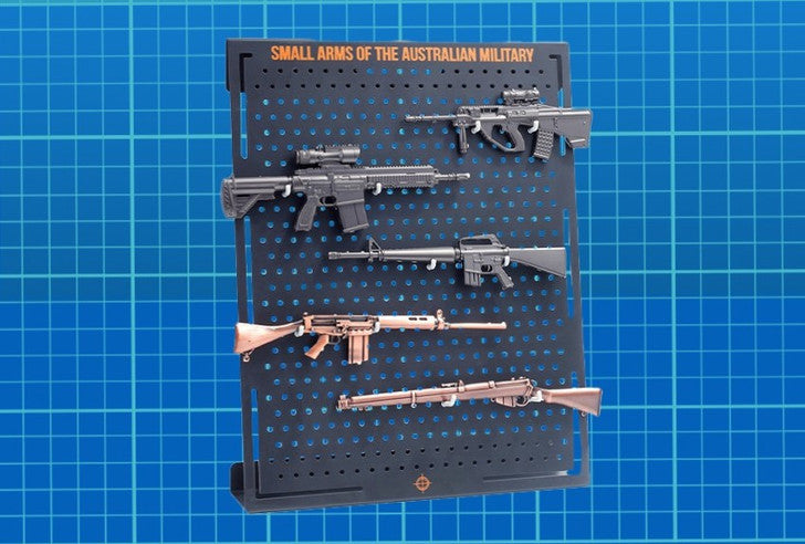 Subtle Weapons Display Miniature Austalian Weapons Display – Wedgetail Tactical