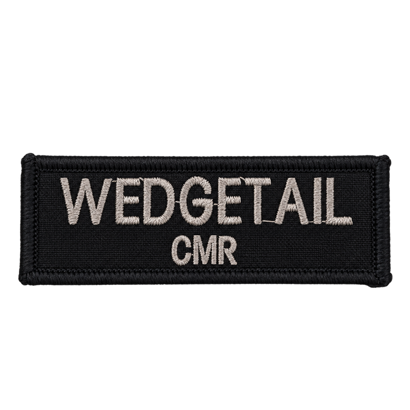 Load image into Gallery viewer, Custom Embroidered Police First Responder ILAV Style Name Tag 80 x 25 mm 2 Line
