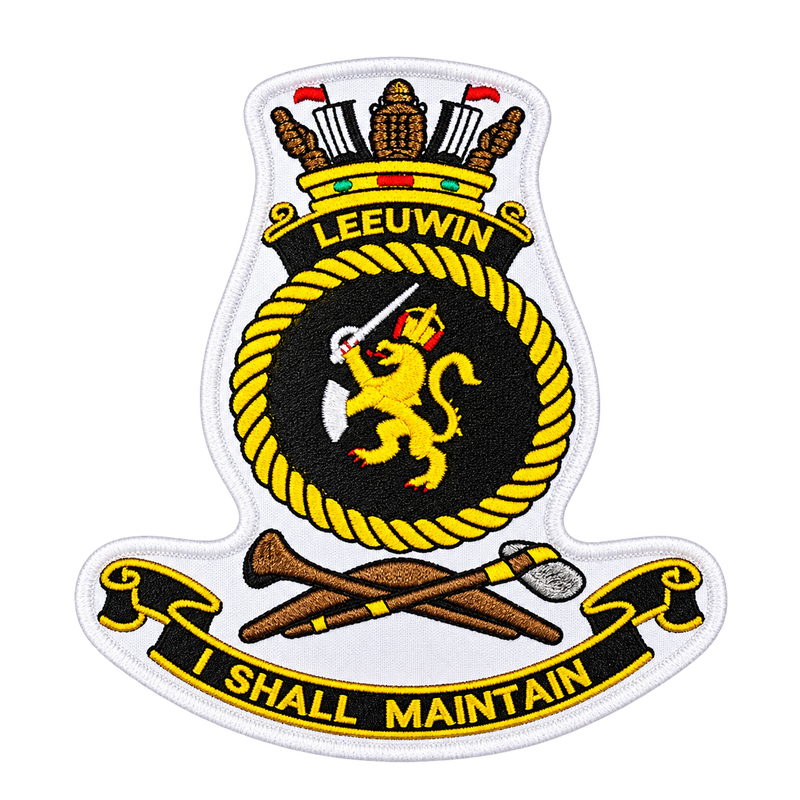 Load image into Gallery viewer, HMAS Leeuwin Ships Crest Patch Navy
