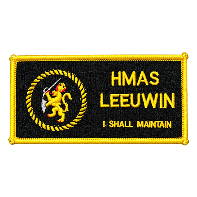Load image into Gallery viewer, HMAS Leeuwin Uniform Patch Navy - Cadetshop
