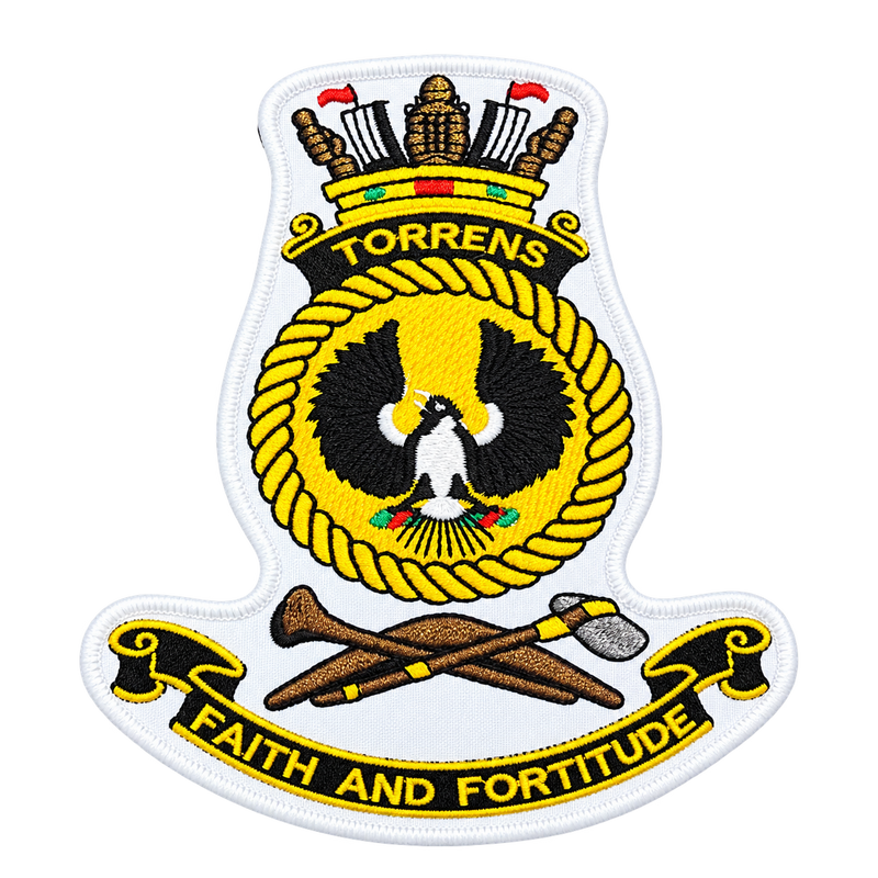 Load image into Gallery viewer, HMAS Torrens Ships Crest Patch Navy
