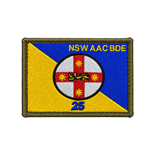 Unit Distinguishing Sign Patch AAC NSW BDE 25