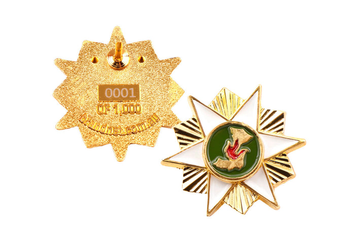 Republic of Vietnam Campaign Medal Limited Edition Lapel Pin - Cadetshop