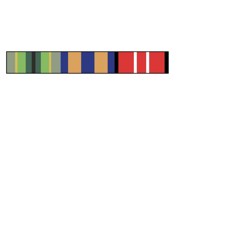 Load image into Gallery viewer, Custom Ribbon Bar Patch Sticker 1 Ribbon to 8 Ribbon
