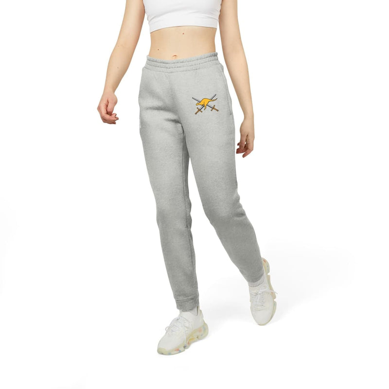 Load image into Gallery viewer, Adidas Army Crossed Swords Unisex Fleece Sweatpants - Cadetshop
