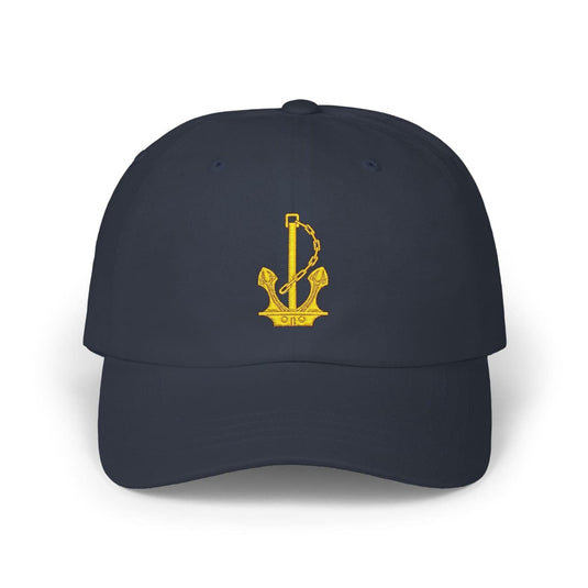 Anchor Navy Embroidered Casual Cap - Cadetshop