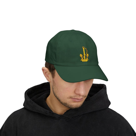 Anchor Navy Embroidered Casual Cap - Cadetshop