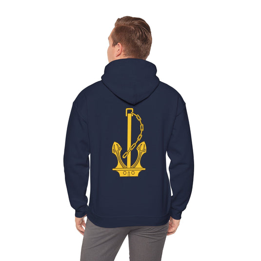 Anchor Navy Hoodie Jumper Navy Collection