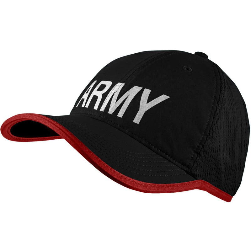 Load image into Gallery viewer, Army Sports Cap Black/Red - Cadetshop
