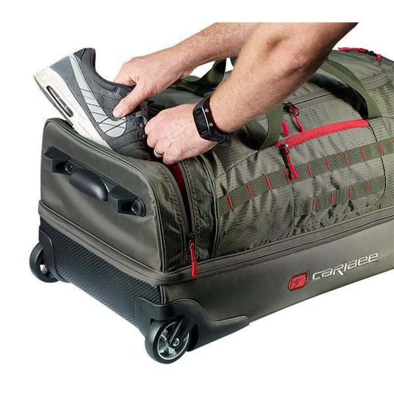 Load image into Gallery viewer, Caribee Scarecrow DX 70 wheel travel bag - Cadetshop
