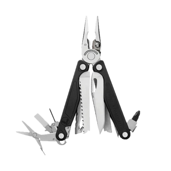 Load image into Gallery viewer, Leatherman Multi-Tool Charge+ Black and Stainless Steel 19 Tools
