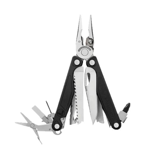 Leatherman Multi-Tool Charge+ Black and Stainless Steel 19 Tools