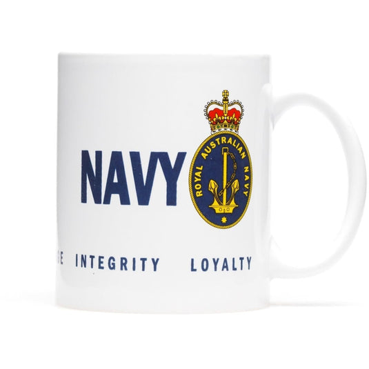 Coffee Mug Royal Australian Navy Values - Cadetshop