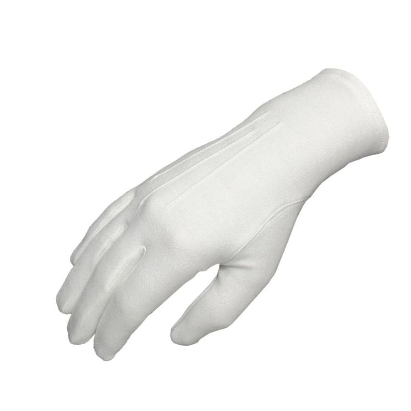 Load image into Gallery viewer, Cotton Formal Military Ceremonial Gloves with Velcro - Cadetshop
