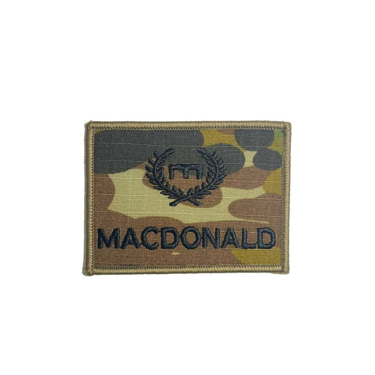 Custom Embroidered Personalised Name Patch Engineer AMCU - Cadetshop