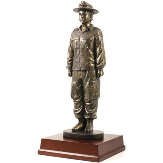 Female Army Cadet Figurine - Cadetshop