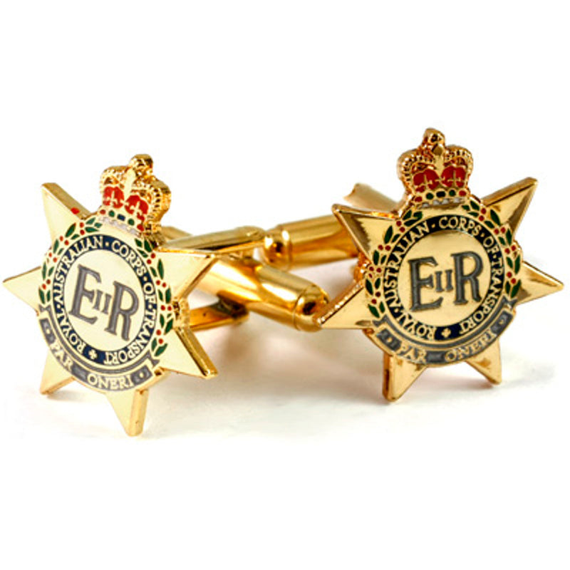 Load image into Gallery viewer, Royal Australian Corps of Transport Cuff Links - Cadetshop
