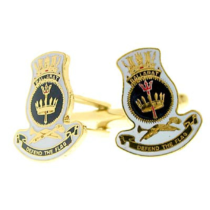 Load image into Gallery viewer, HMAS Ballarat Cuff Links - Cadetshop
