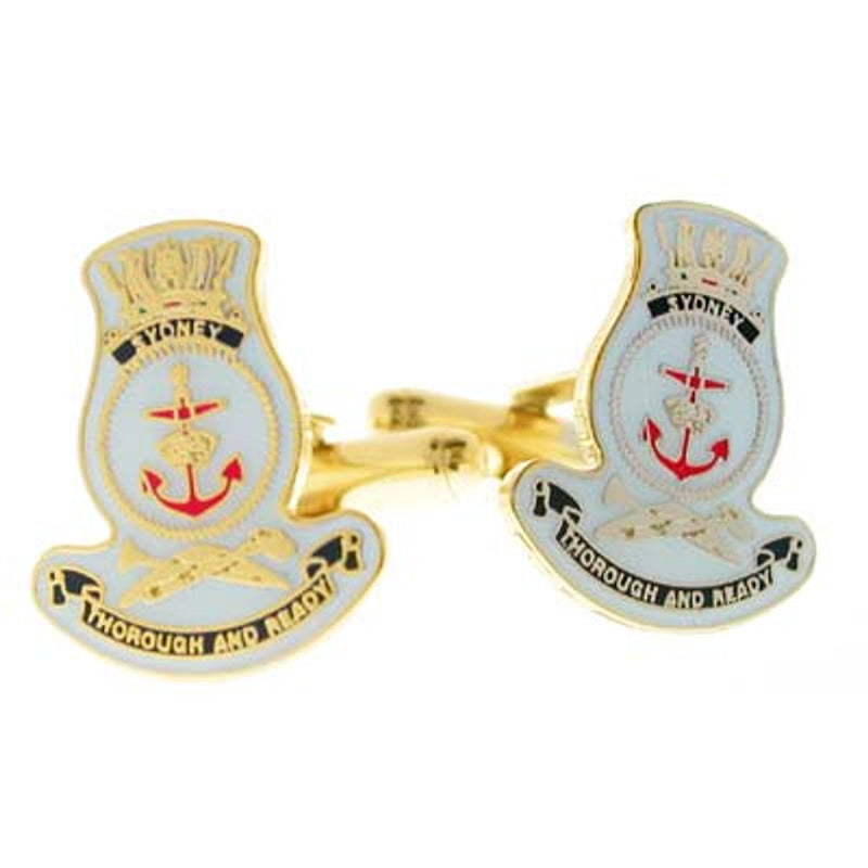 Load image into Gallery viewer, HMAS Sydney Cuff links - Cadetshop
