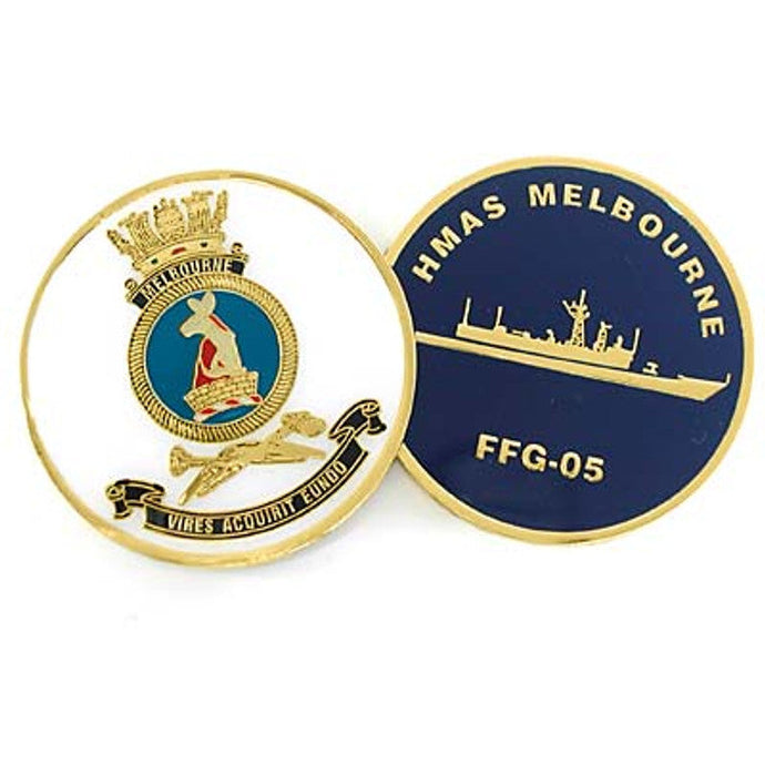 HMAS Melbourne Medallion Coin - Cadetshop